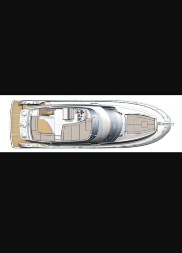 Motorboat Jeanneau Prestige 500 Boat design plan
