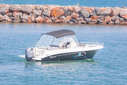 Miete Motorboot POLIFAKTOR PACIFIC CRAFT 670 OPEN Canet-en-Roussillon
