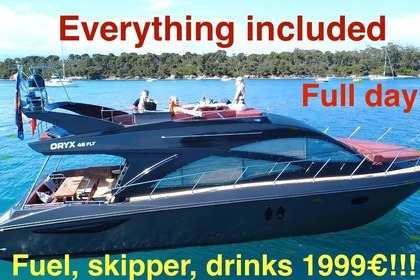 Alquiler Lancha Gulf Craft Oryx 46 Fly Cannes