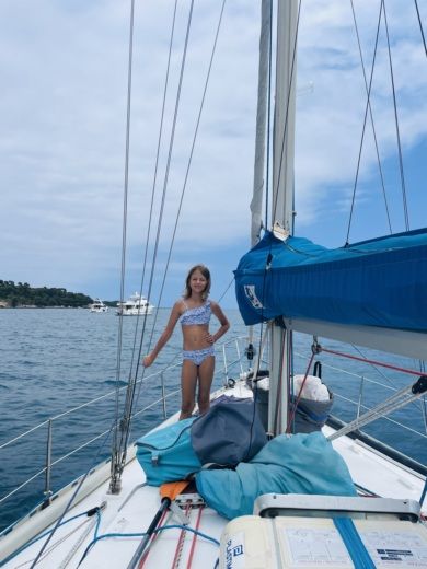 Marigot Sailboat Beneteau First 38 alt tag text