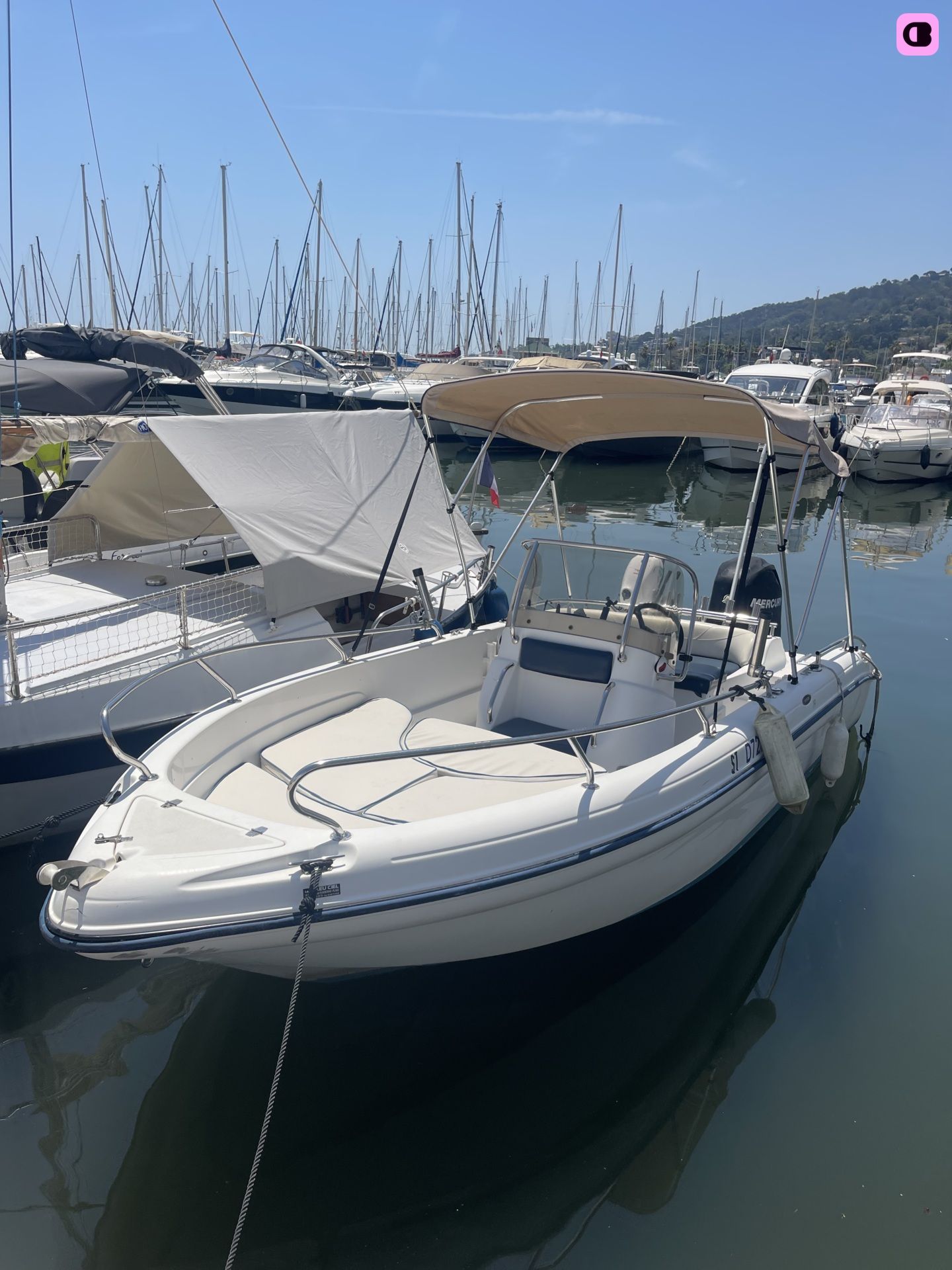 Bateau à moteur Ranieri Voyager 19s 80cv