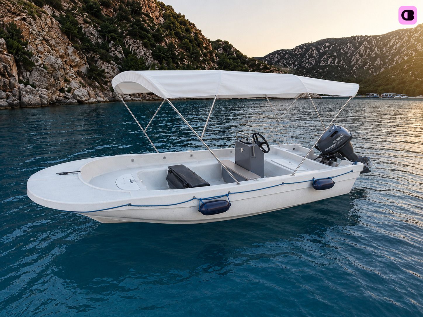 Bateau sans permis Neveux FUN YAK 450 6cv 2