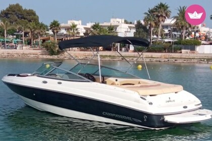 Verhuur Motorboot Chaparral 8 pax Ibiza