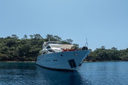 Luxury Motor Yacht “Coral” for Charter – Experience Timeless Elegance in Göcek