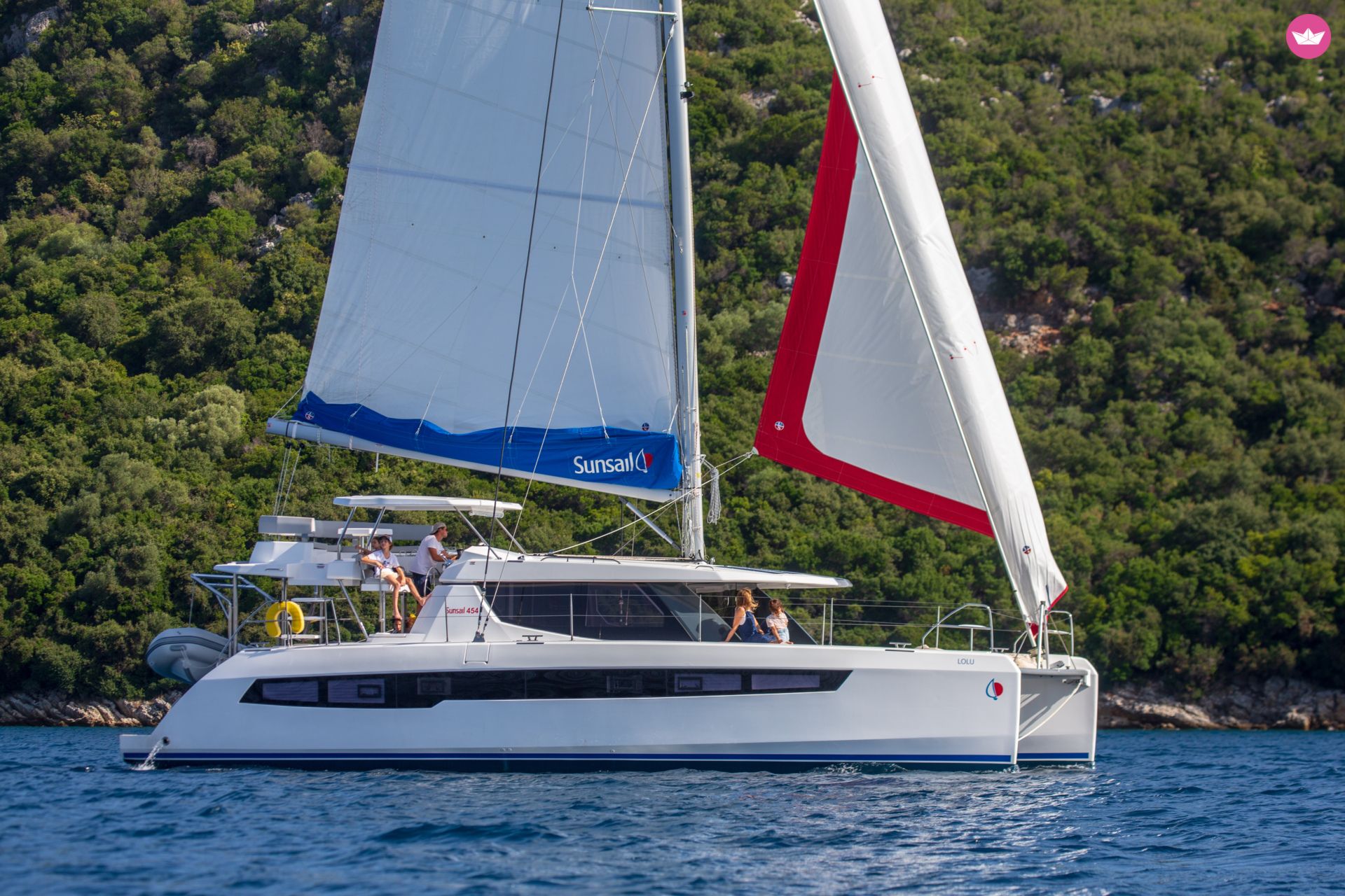 Catamaran Sunsail 454L 13m 2