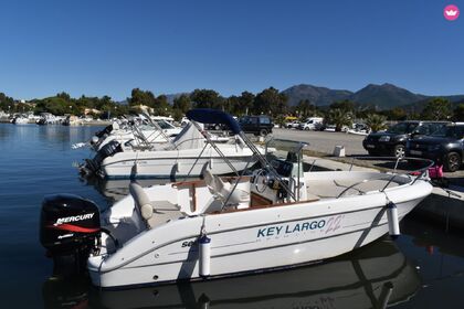 Miete Motorboot Sessa Marine Key Largo 22 Saint-Florent