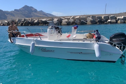 Charter Boat without licence  Tancredi Blumax 19 San Vito Lo Capo