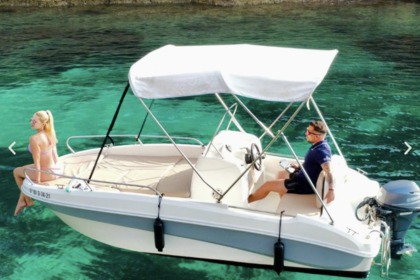 Miete Boot ohne Führerschein  Quicksilver 450 open Sant Antoni de Portmany