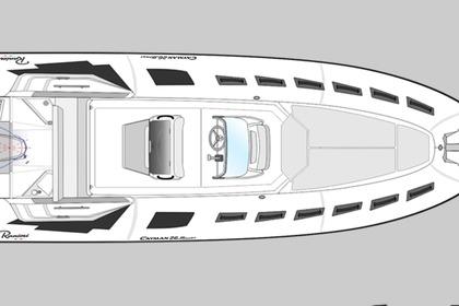 Noleggio Gommone Ranieri Cayman 26 Portisco