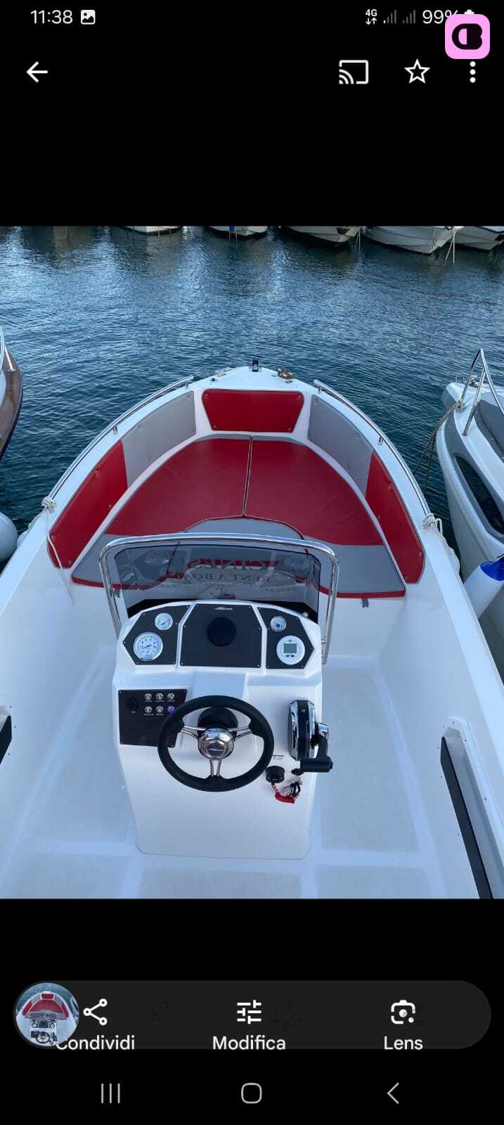 Bateau à moteur Scar next 195 senza patente 7 posti Scar next 195 40cv 5