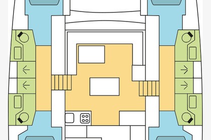 Charter Catamaran LAGOON LAGOON 50 Whitsunday Islands