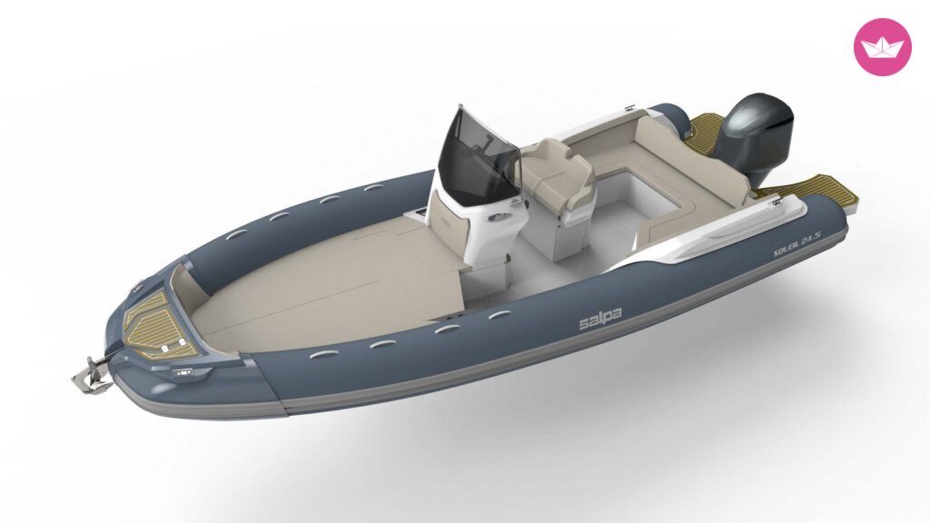 Bateau à moteur Salpa 24,5 2