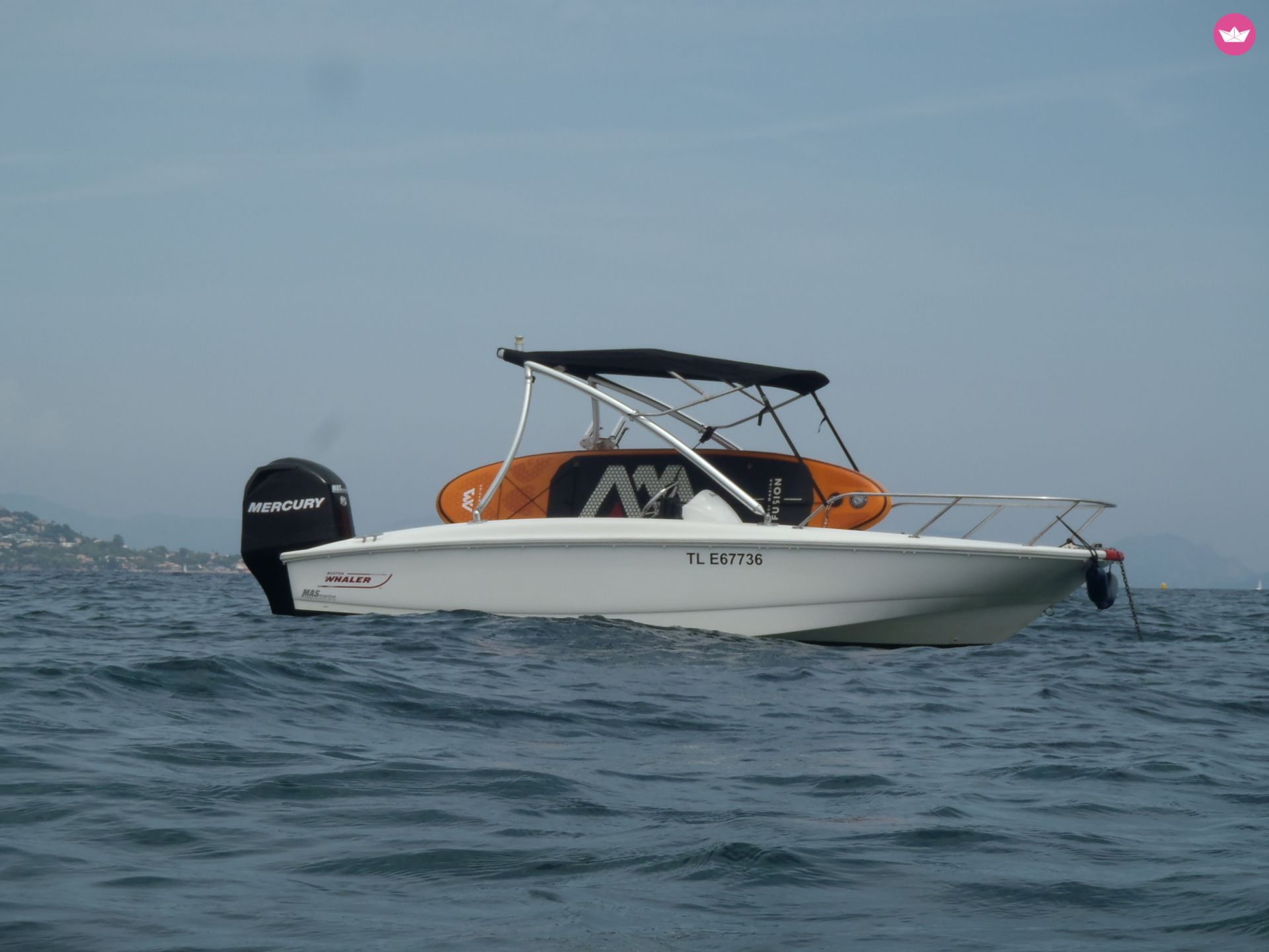 Bateau à moteur Boston Whaler 170 super sport 100cv