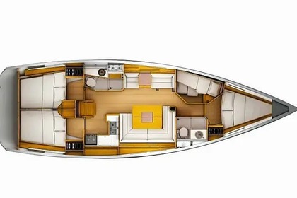 Hyra båt Segelbåt Jeanneau Sun Odyssey 439 Salerno
