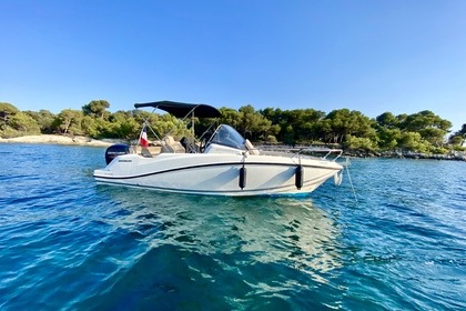 Miete Motorboot Quicksilver Activ 605 Sundeck Cannes