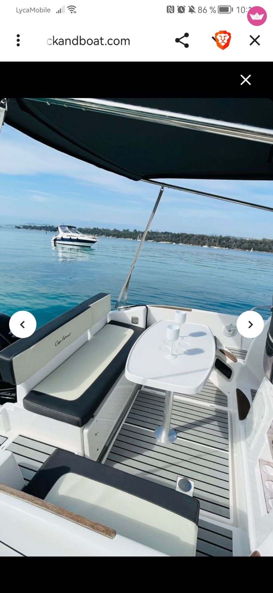 Bateau à moteur Cap Ferret B2 marine 200cv 2