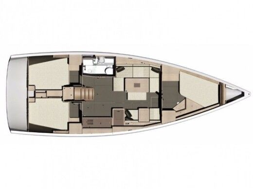 Sailboat Dufour Dufour 410 Gl boat plan