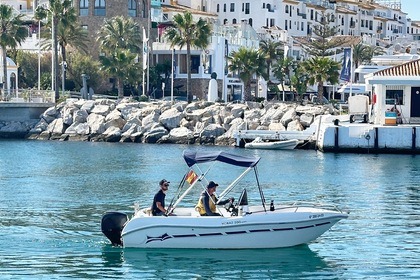 Hyra båt Båt utan licens  VORAZ 500 Marbella