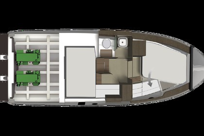 Verhuur Motorboot Finnmarine OY Grandezza 34 oc Trogir