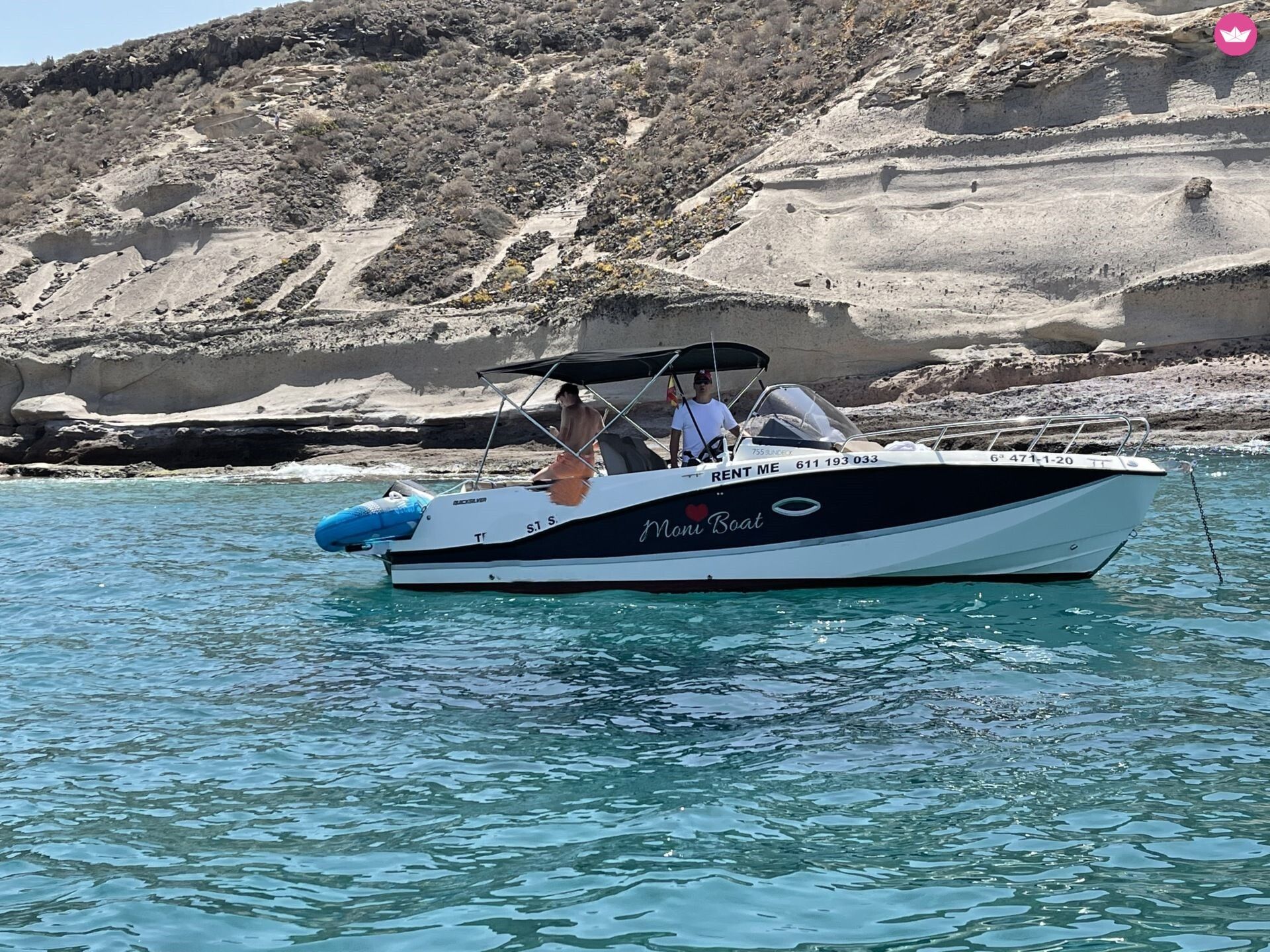 Bateau à moteur Quicksilver ACTIV 755 SUNDECK 225cv 2