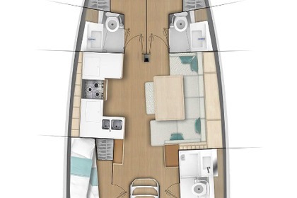 Alquiler Velero Jeanneau Sun Odyssey 490 - 5 + 1 cab. Marina di Portorosa