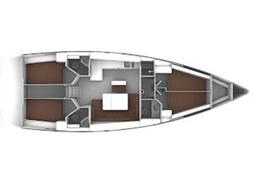Sailboat BAVARIA CRUISER 46 Boat design plan