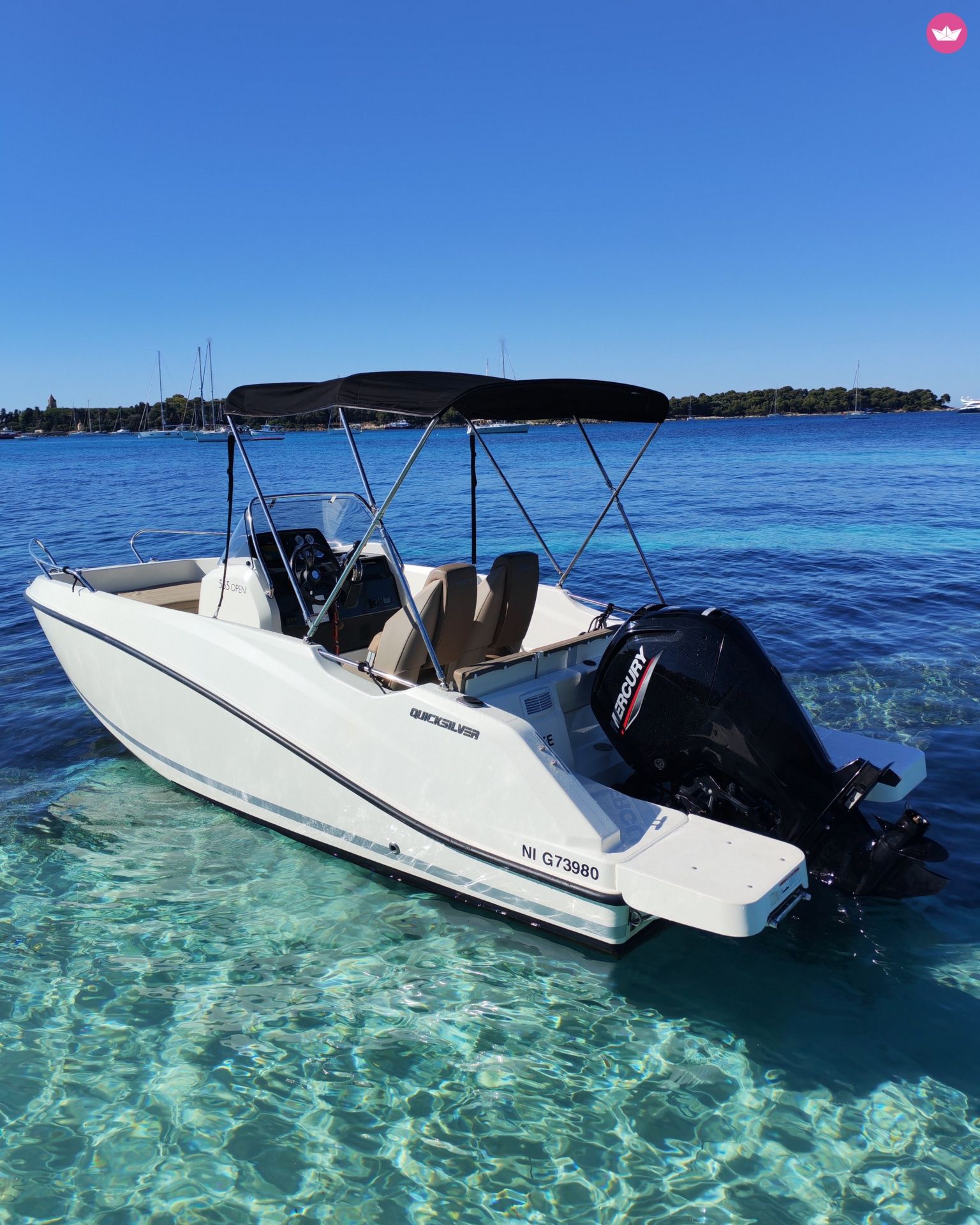 Miete Quicksilver Activ 555 Open