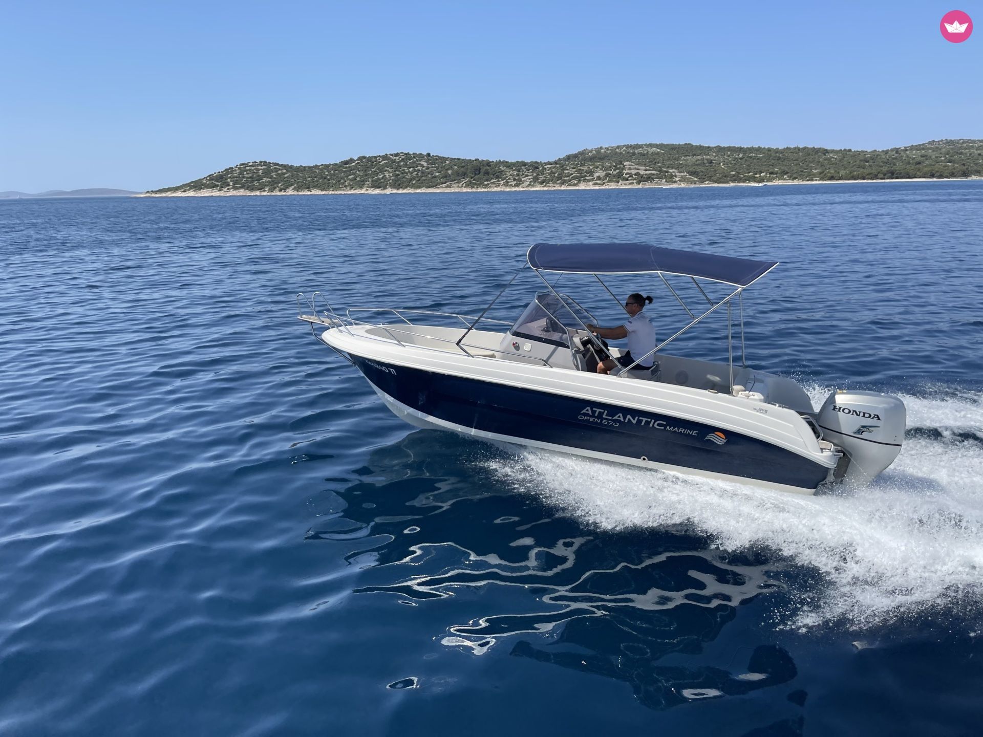 Bateau à moteur Atlantic 670 150cv 3