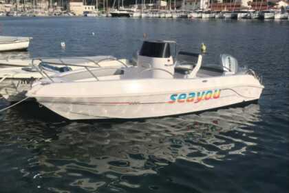 Rental Motorboat Bluline 19 Milna