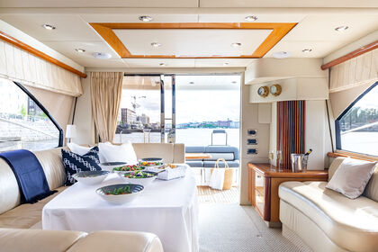 Experience Helsinki's Luxury on the Water! ? | Rent the Sunseeker Manhattan 50 (2006)