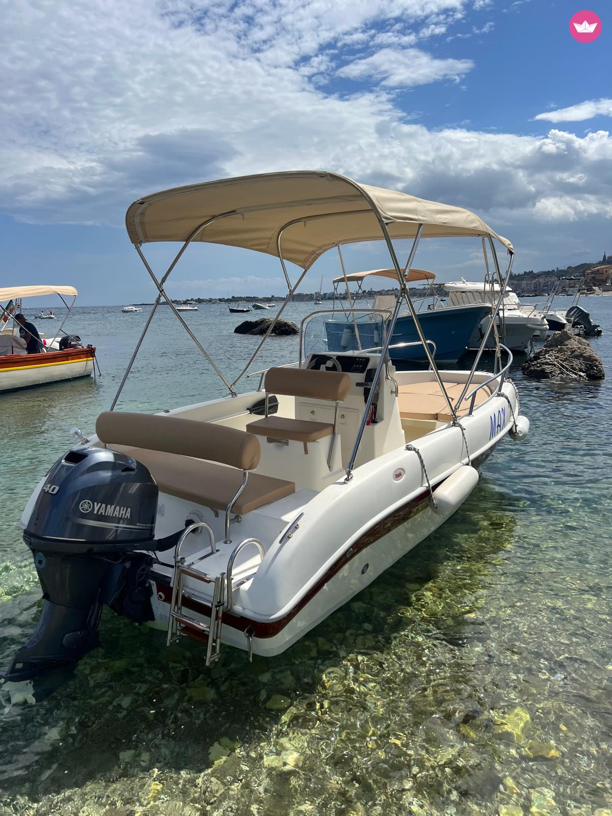 Bateau sans permis Aquamar open 40cv 4