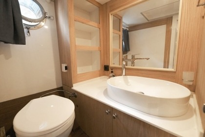 Custom built trawler-motor yacht with capacity of 8 people