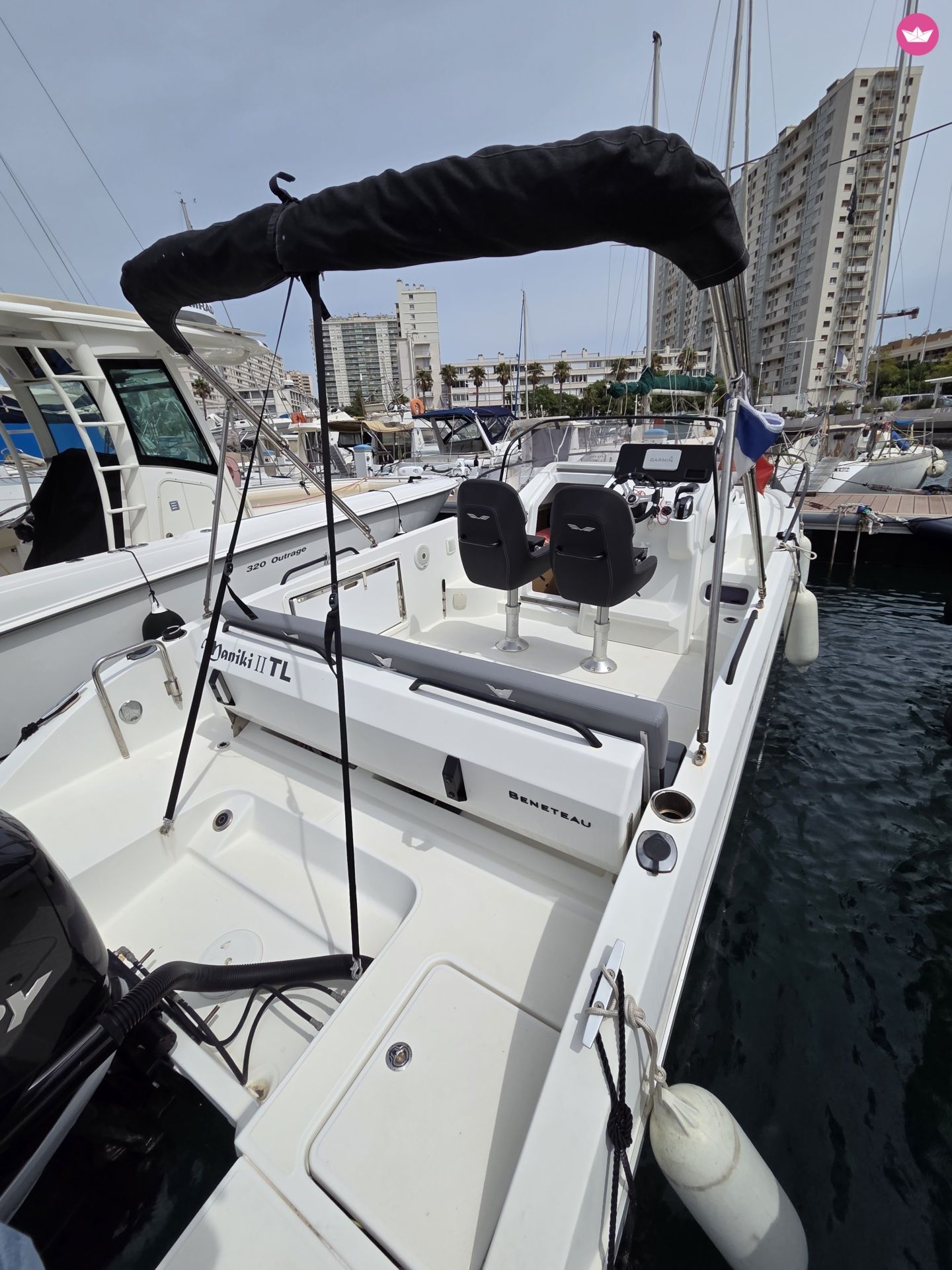 Bateau à moteur Beneteau Flyer8 350cv 4