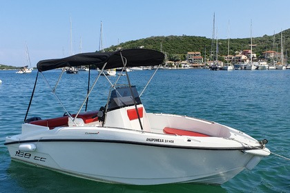 Charter Boat without licence  Compass 165cc Lefkada