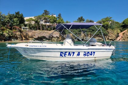 Miete Boot ohne Führerschein  proteus 5.50m Agia Pelagia