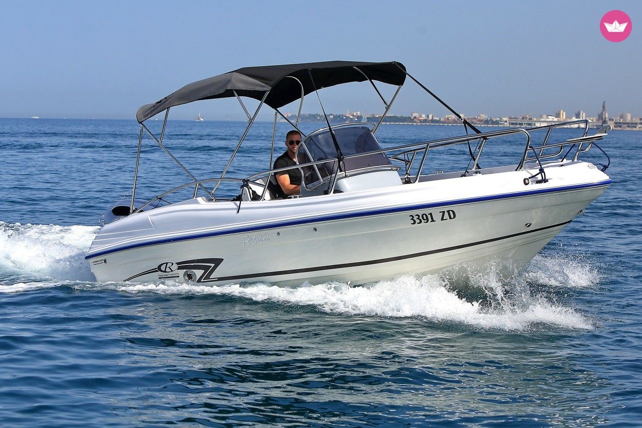 Bateau à moteur Rancraft RM-22 200cv 5