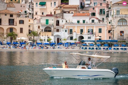 Hire Boat without licence  Terminal Boat Free boat 21 Positano