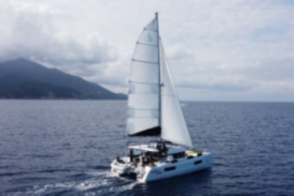 Geo, The top catamaran Lagoon 40 in the Tuscany area