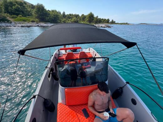 Zara Motorboat Quicksilver Activ 675 Open LIMITED EDITION alt tag text