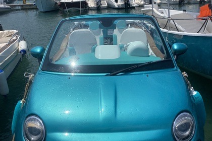 Aluguel Lancha Fiat 500 Car off-shore Leuca