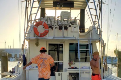 Rental Motorboat Fishing Boat 55' Galveston