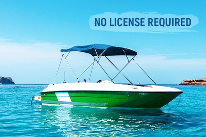 Charter Boat without licence  Bayliner Without license Ibiza