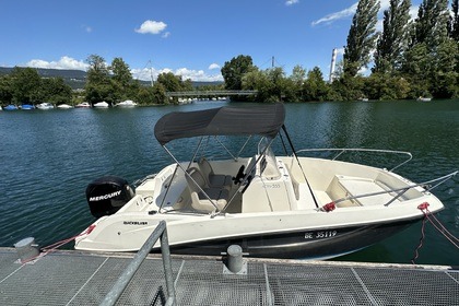 Miete Motorboot Quicksilver Activ 555 Open Biel