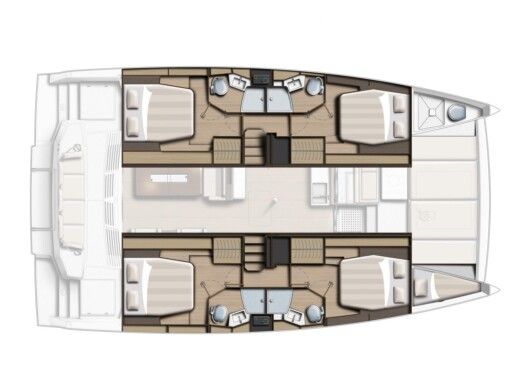 Catamaran Bali - Catana Bali 4.4 boat plan