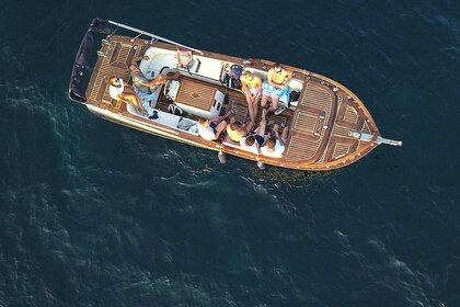 Charter Motorboat Traditional Wooden Boat Riva Budva