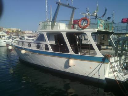 Miete Motorboot Trawler 12.5 Mt Lampedusa