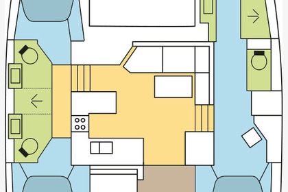 Location Catamaran Fountaine Pajot Astréa 42 Vieux-Port de Marseille