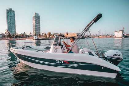 Rental Motorboat Trimachi 53 (No License) Barcelona