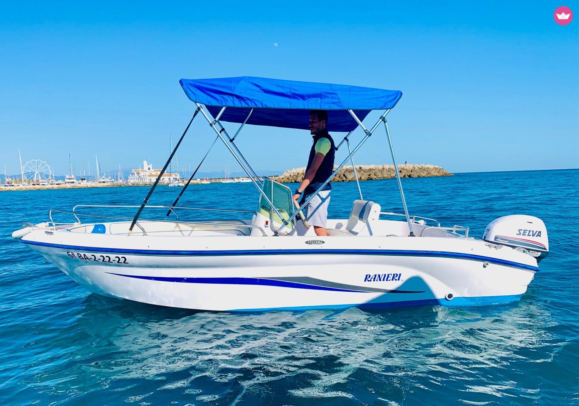 Bateau sans permis Ra 5 15cv 5