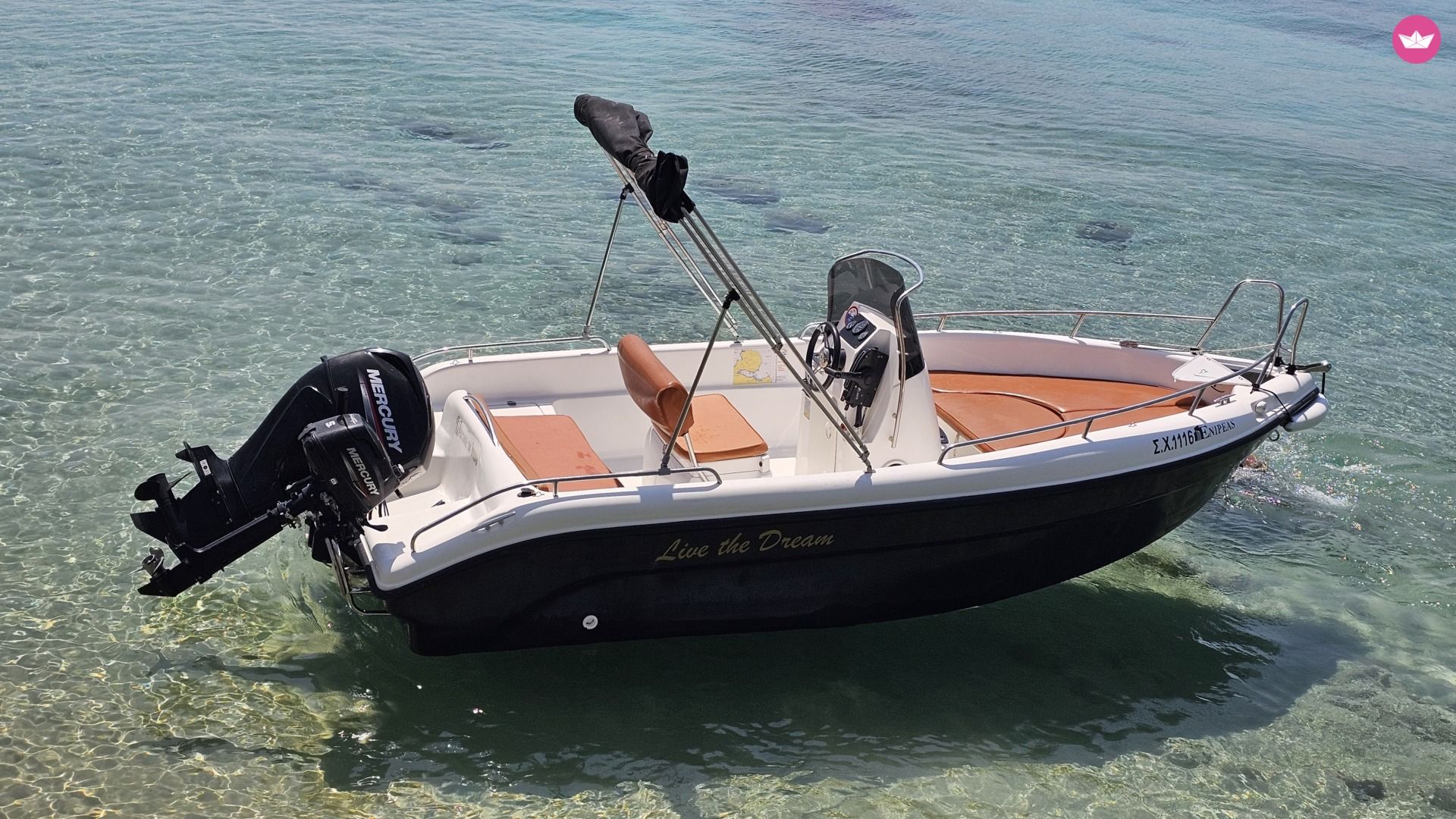 Bateau sans permis Poseidon marine Blue water 170 30cv 2